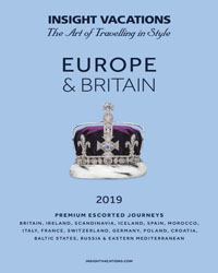 Vacations Europe & Britain Escorted Tours (brochure cover)